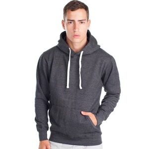 NEW Nordstrom Fleece Factory MR900 Hoodie Heather‎ Black Size Small Sweatshirt S